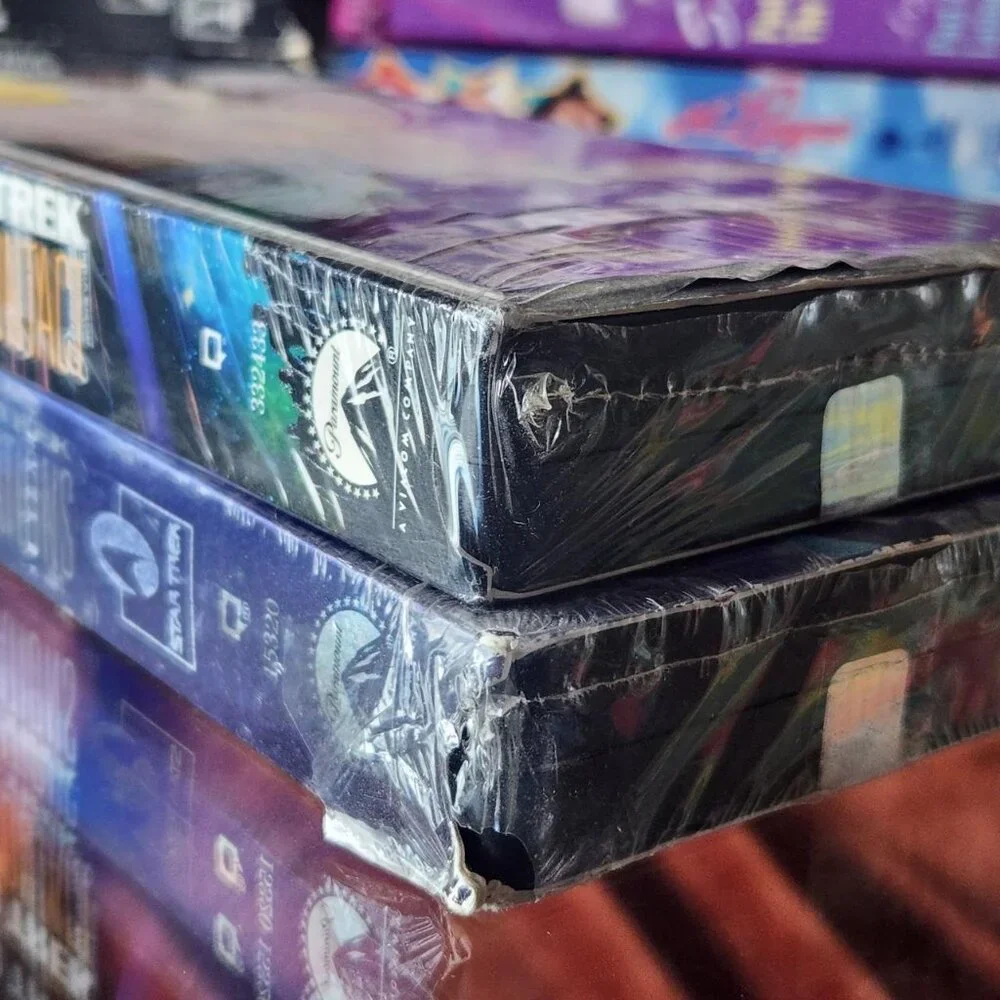 SEALED Star Trek: First Contact & Generations Lenticular VHS Lot. READ.